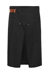 KARLOWSKY | Green Generation Waist Apron – Black - 70×55 cm - recycled polyester - 2 patch pockets