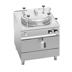 Elektro Druck Kochkessel - 100 Liter - 16 kW - Indirekte Beheizung - mit Wasserzulauf & Ablasshahn