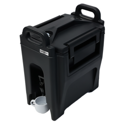 Musluklu termo içecek kabı - 10 litre / siyah