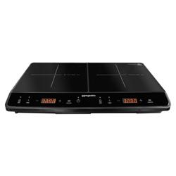 (2 stuks) Inductiekookplaat - 2-delig - 605x360x63mm - 3,5 kW - 2 kookzones rond