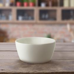 (6 buc) Bol | Lux - Porțelan - 250 ml - rotund - Ø 110 mm - stivuibil; compatibil mașină de spălat vase; pentru cuptor cu microunde; pentru cuptor; până la 300 °C - Elfenbeinweiß