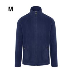 KARLOWSKY | Men's Work Fleece Jacket – Navy - M - Recycled Polyester - 60°C Washable