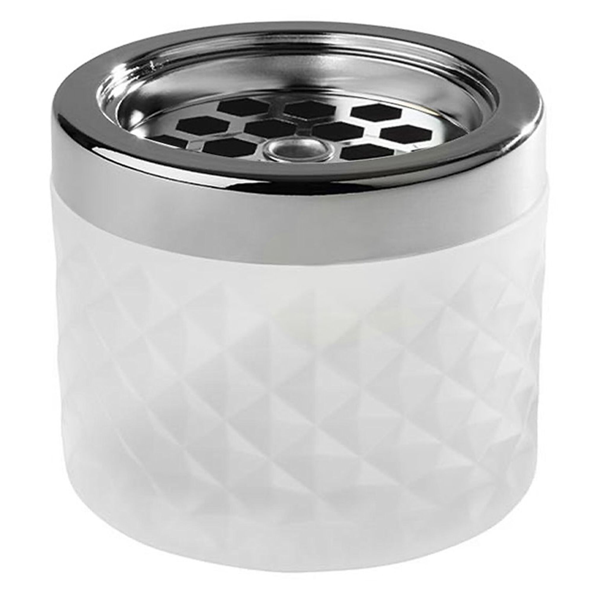 (6 pièces) Cendrier anti-vent - Ø 95 mm - avec fermeture à baïonnette
