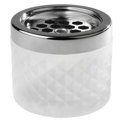 (6 stuks) Asbak - windvrij - Ø95mm - glas - met bajonetsluiting