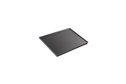 Presentation platter - pastry plate – 200x199 mm - Black - BPA-free plastic - Stackable
