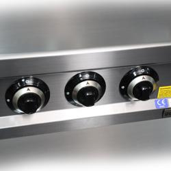 Grande marmite et réchaud de sol - 31 kW - 4 brûleurs