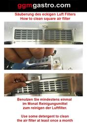 (4 unid) Placa de indução de mesa - 3,5kW - 1 zonas de cozedura