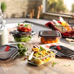 ZWILLING | GUSTO - Στρογγυλό γυάλινο δοχείο αποθήκευσης - Διαφανές - 0,6 λίτρα