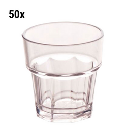 Polycarbonaat glas - 200 ml - set van 50