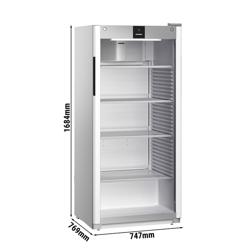 LIEBHERR | Kühlschrank PERFORMANCE - 569 Liter - Innen Kunststoff - mit 1 Glastür - Grau