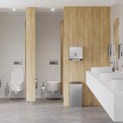 Automatische zeepdispenser (sensor) - 1000ml - Rvs - wandmontage, handsfree, contactloos, IR-sensor, navulbaar