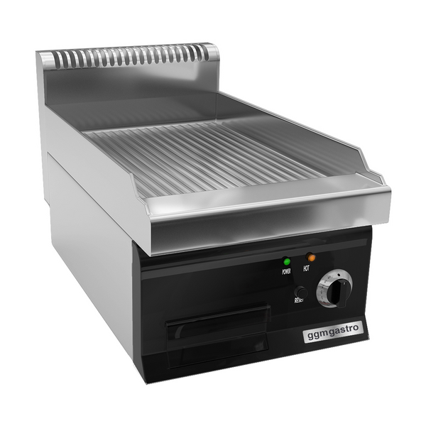 Elektrikli Pleyt Izgara - 3,6 kW - Oluklu