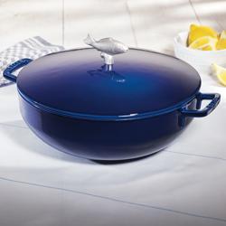 STAUB | SPECIALITIES - Bouillabaisse pot - Ø 280mm - Gietijzer - Donkerblauw