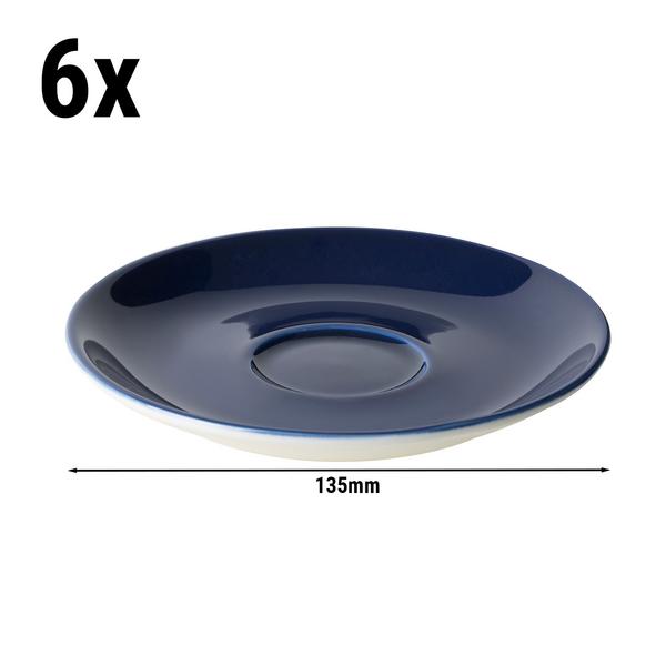 (6 bucăți) BART COLOUR CAFE - Farfurioară de cafea - Ø 135mm - Albastru
