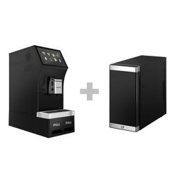 Kaffeevollautomat - 16 Programme - 10 Zoll Touchscreen - inkl. Milchkühlschrank