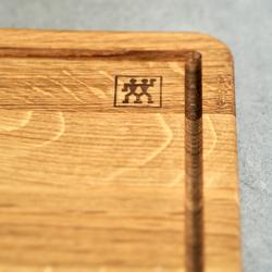 ZWILLING | Oak Chopping Board with Juice Groove – 350×250 mm - Reversible