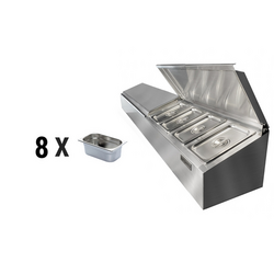 Столешницы полки для специй 8x GN1/4 
