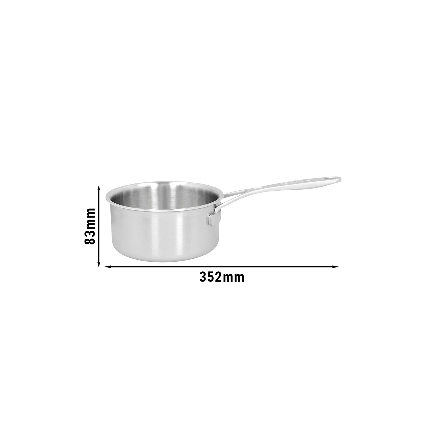 DEMEYERE | INDUSTRY 5 - Casserole sans couvercle - Ø 160mm - inox