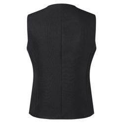 (6 stuks) KARLOWSKY | Dames Gilet Basic - Zwart - Maat: XXL