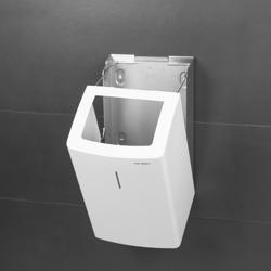 AIR-WOLF | Commercial waste bin - 25 litres - Stainless steel - White