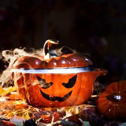 STAUB | CERAMIQUE - Cocotte - Forma de abóbora - Ø 150mm - Cerâmica - Canela