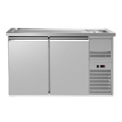 Výčepní pult PREMIUM PLUS - 1550x700 mm - 2 dveře