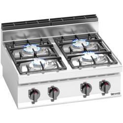 Κουζίνα Αερίου - 21,5 kW - 4 Εστίες