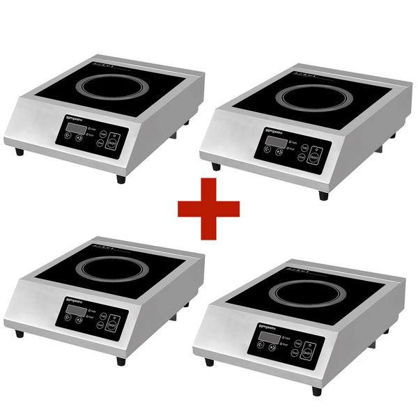 (4 komada) Indukcijski štednjak - 3,5 kW