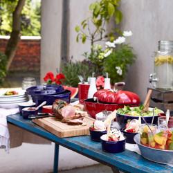 STAUB | LA COCOTTE - Kookpot - Ø 260mm - Gietijzer - Donkerblauw