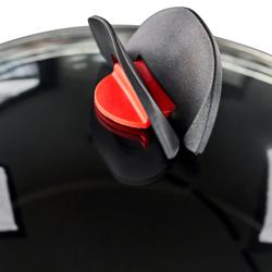 BALLARINI | CLICK & COOK - Ensemble de casseroles avec couvercle - 3 pièces - Noir