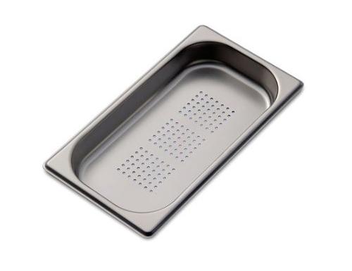 Stainless Steel Gastronorm Pan GN 1/3 - perforated - Depth: 39mm