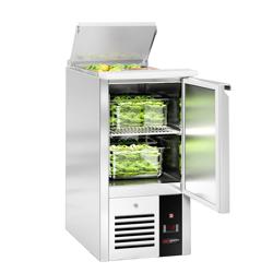 Saladette PREMIUM - 450mm - Einlass für GN-Behälter - 1 Tür