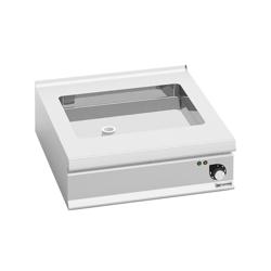 مقلاة طهي كهربائية بحوض ثابت تجارية - 800 mm - 24 L - 9.6 kW