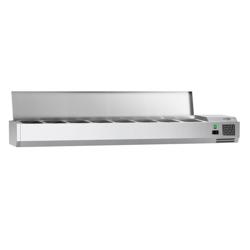 Opzetkoelvitrine ECO - 1800x395mm - 8x GN 1/3