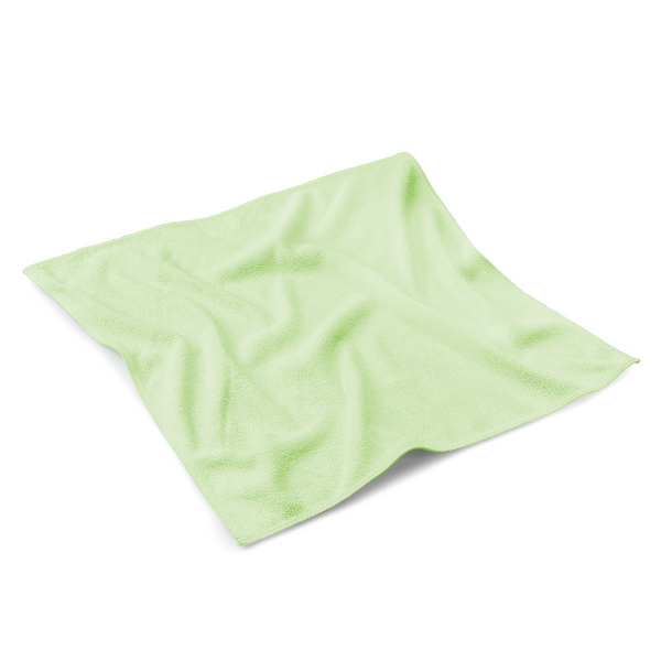 (10 piezas) Paño de microfibra verde - 40 x 40 cm