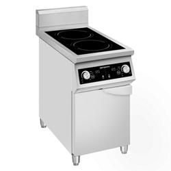 Induktionsherd - 10 kW - 2 Kochfelder