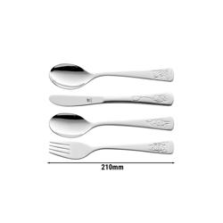 (4 pieces) ZWILLING | Children's Cutlery Set – 18/10 stainless steel - Teddy motif