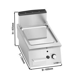  Commercial Gas Griddle Plate - 6,9 kW - Flat