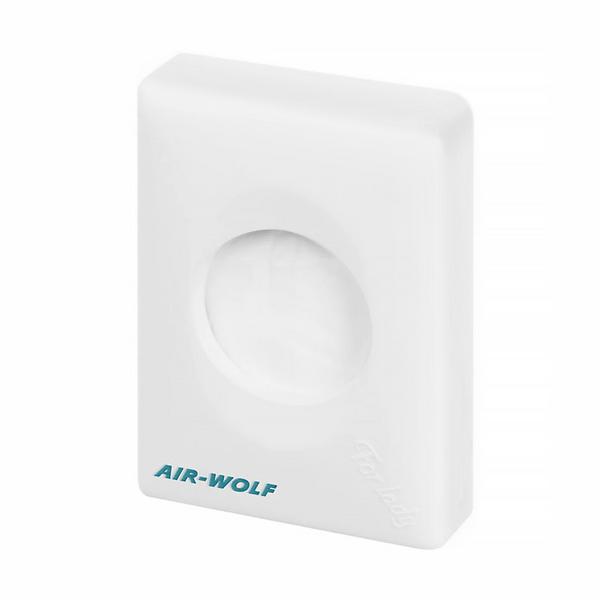 AIR-WOLF | Sanitaire zakjesdispenser voor maximaal 25 hygiënezakjes - ABS kunststof - Wit