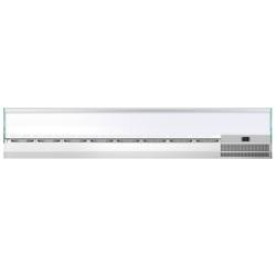 Opzetkoelvitrine PREMIUM PLUS - 1976x413mm - 8x GN 1/3