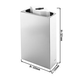 Douche pour portionneurs et spatules avec évier pour portionneurs et tamis intégré  