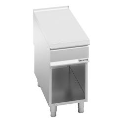 PAOLO | Neutral Top Open Base PREMIUM - 400mm - 900mm deep - Scotch-Brite satin finish - Paolo 900