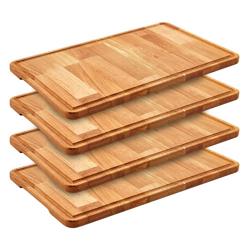 (6 bucăți) Platou pentru friptură – fag – 400 x 250 mm