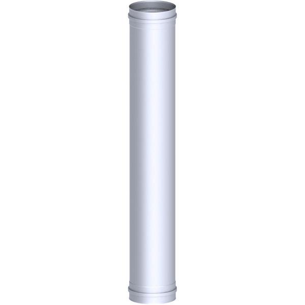 Glattrohr in Edelstahl - Länge: 1,0 m - Ø 450 mm