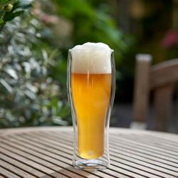 (2) ZWILLING | Sorrento Bar Beer Glass Set – 410 ml - double‑walled borosilicate