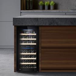 Wijnklimaatkast - 2 klimaat­zones - 100l - max. 33 flessen