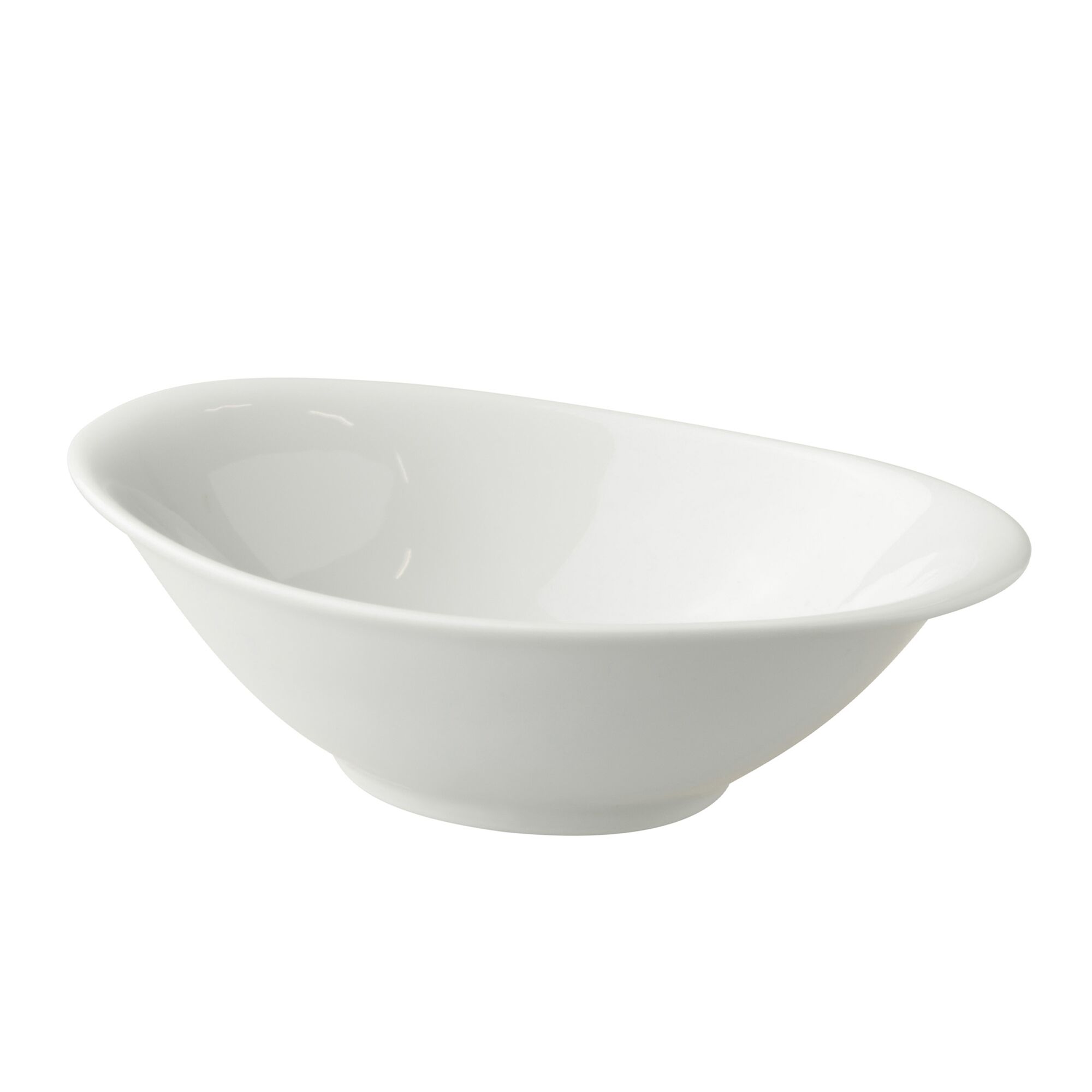 (6 komada) WHITE DELIGHT - Zdjela - 160x105 mm - 200 ml - Bijela boja