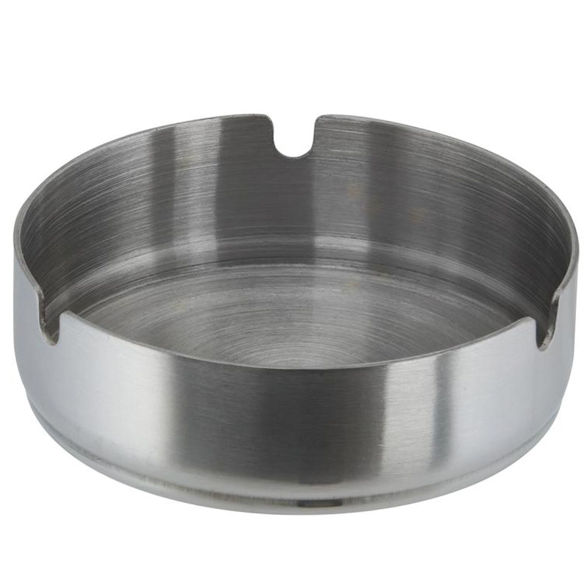 (6 pièces) Cendrier - Ø 100 mm - inox