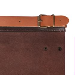 KARLOWSKY | Tablier en cuir - Moka