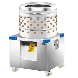 Commercial Poultry Plucking Machine - Ø 60 cm Drum – 2–7 Birds/Batch – 1.5 kW, 230V